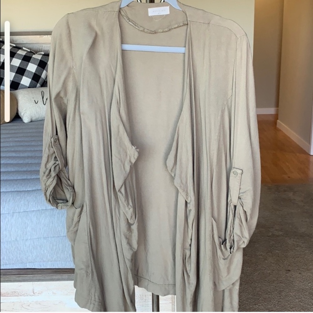 Sophie Rue Light Olive Green Cardigan